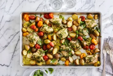 Easy, Meaty Sheet Pan Meal