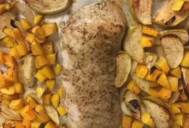 Easy One-Pan Pork and Squash Dinner