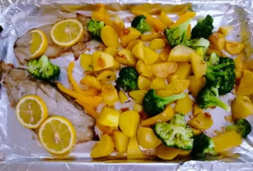 Everything Salmon Sheet Pan Dinner