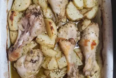 Greek Lemon Chicken and Potatoes