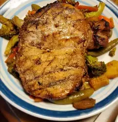 Grilled Pork Loin Chops