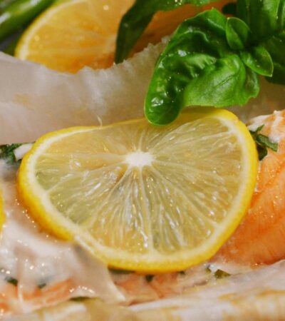 Parchment Baked Salmon