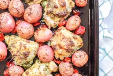 Pesto Chicken Bake