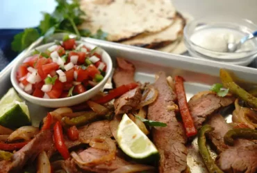 Sheet Pan Beef Fajitas