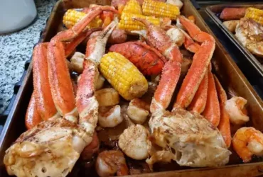 Sheet Pan Seafood Boil