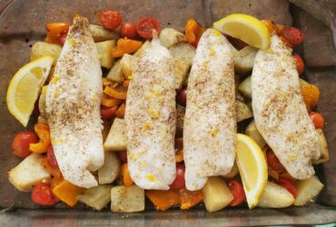 Sheet Pan Tilapia and Potatoes