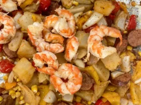 Shrimp and Vegetable Sheet Pan Dinner