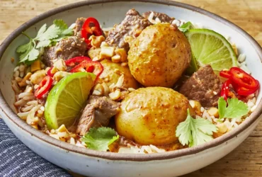 Slow Cooker Beef Massaman Curry