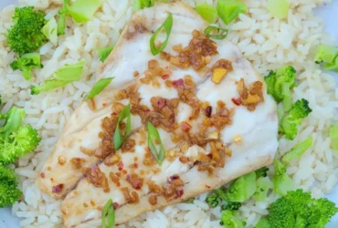 Baked Asian Rockfish