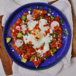 Chilaquiles with Homemade Tomato Sauce