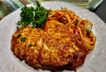 Crusted Chicken Romano