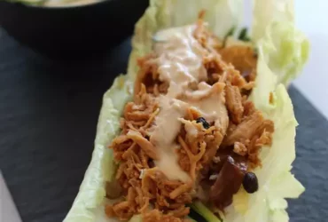 Easy Chicken Lettuce Wraps