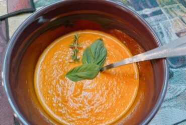 Roasted Cherry Tomato Soup