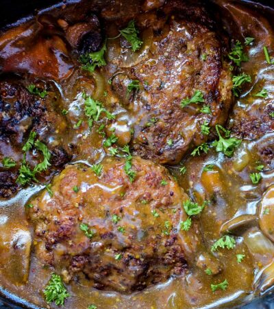 Slow Cooker Salisbury Steak