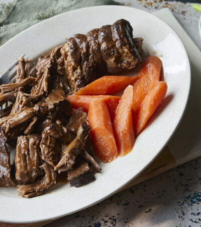 Three Packet Slow Cooker Roast